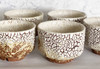 Hagi yaki pottery Kumidashi Yunomi Japanese tea cup Kairagi muffle glaze set of5