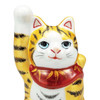 Maneki neko Kutani ware Japanese Lucky cat Gold-Accented Lucky Cat 3.9 in Japan