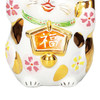 Maneki neko Kutani ware Japanese Lucky cat Ema Double-paw Gold Accent Japan