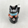 Maneki neko Kutani ware Japanese Lucky cat Shiro Fuji (White Mt. Fuji) Mori Art