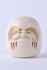 Daruma Darma Japanese Lucky cat Takaoka Metalcraft 2.75inch White Made in Japan