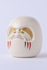 Daruma Darma Japanese Lucky cat Takaoka Metalcraft 2.75inch White Made in Japan