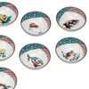 Kutani yaki ware Japanese Sake cup Guinomi set 12 chinese fortune Zodiac Japan