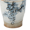 Kutani yaki ware Japanese Shochu Wiskey Sake Cup Grape pattern Tanaka Masato