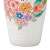 Kutani yaki ware Japanese Ceramic Tumbler Beer Sake cupFlower Garden SawadaIkumi