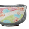 Chawan Kutani yaki ware Japanese Matcha Green Tea BowlDance of Flowers Japan