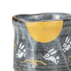 Yunomi Kutani yaki ware Japanese green tea cup Large Yunomi Rabbit Moon Japan