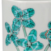 Yunomi Kutani yaki ware Japanese green tea cup Cloverr pattern Taishi Kiln Japan