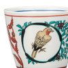 Kutani yaki ware Japanese Mug Coffee Tea Soup Cup Bird Marumon Japan