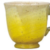Kutani yaki ware Japanese Mug Coffee Tea Soup Cup Yellow glaze Japan Ryusai