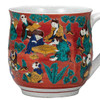 Kutani yaki ware Japanese Mug Coffee Tea Soup Cup Mokubei style Japan