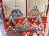 Kyoto Waven TapestryJapanese Hina ningyo doll Wall hanging Decor Made in japan