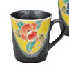 Pair Kutani yaki ware Mug Tea Coffee Cup set of 2Camellia Sawada Ikumi Japan