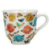 Kutani yaki ware Japanese Mug Coffee Tea Soup Cup Little bird Mary gold Soho