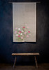 Kyoto Noren Japanese door curtain tapestry Linen 150*88cmCosmos Autumn Japan