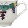 Kutani yaki ware Japanese Mug Coffee Tea Soup Cup Iro-e Grape Ginsen kiln Japan