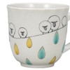 Kutani yaki ware Japanese Mug Coffee Tea Soup Cup Okada Kinuyo Sheep Drop Japan