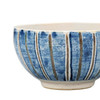 Kutani yaki ware Japanese Rice bowl Donburi Chawan Some Tokusa stripe Soraku-an