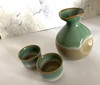 Guinomi Tokkuri Arita porcelain Japanese Sake bottle and cup set Late Autumn