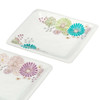 [Kutani Ware] Pair Plates 6.3 inch Hana Floral Design Japan Iro-e Yu