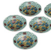Kutani yaki ware Japanese Small Plate Dish set of 5Old Kutani style Japan