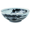 Mino ware Japanese Noodle Bowl Mino ware Udon Ramen Ancient Flower Pattern