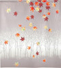 Noren Japanese door curtain 33.5x35.4 in polyester Autumn leaves winter branches