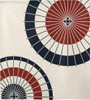 Noren Japanese door curtain 33.5x35.4 in polyester Paired Japanese Umbrellas