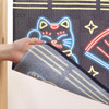 Noren Japanese door curtain 33.46x11.81 in polyester Neon Style Maneki Neko