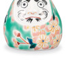 Kutani Ware Daruma Doll  Japanese porcelain Ornament Japan Sakura Taishi kiln