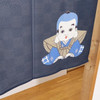 Noren Japanese door curtain 33.46x11.81 in polyester Fukusuke doll Japan