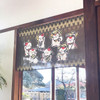 Noren Japanese door curtain 33.46x11.81 in polyester Seven Lucky Cats Gathering