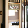 Noren Japanese door curtain 33.46x11.81 in polyester Seven Lucky Cats Gathering
