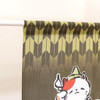 Noren Japanese door curtain 33.46x11.81 in polyester Seven Lucky Cats Gathering