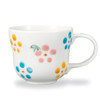 Kutani ware Japanese Mug Coffee Tea cup Ume-Biyori Plum and Bird Design Japan