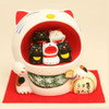 Kyoto Maneki neko Piggy bank Japanese lucky cat Happy Goronyago from japan