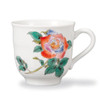 Kutani ware Japanese Mug Coffee Tea cup Ikumi Saeada Iro-e Overglaze Rose Japan