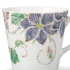 Kutani ware Japanese Mug Coffee Tea cupTsuyoshi Sato Clematis Design Japan