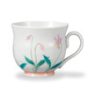 Kutani ware Japanese Mug Coffee Tea cup Okane Masakasui Katakuri Floral Japan