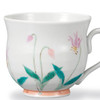 Kutani ware Japanese Mug Coffee Tea cup Okane Masakasui Katakuri Floral Japan