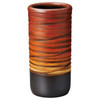 Shigaraki Ware Japan Japanese pottery Umbrella Stand Itoguruma In Sunset Tone