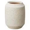 Shigaraki Ware Japan Japanese Barrel Umbrella Stand White Sandstone Style