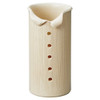 Shigaraki Ware Japan Japanese pottery Umbrella Stand Color Button like White