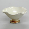 Shigaraki Ware Japanese pottery bowl Kohiki White Yohen Rim Flower Kodai Hachi