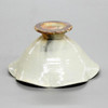 Shigaraki Ware Japanese pottery bowl Kohiki White Yohen Rim Flower Kodai Hachi