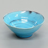 Shigaraki Ware Japanese pottery Small bowl Kobachi Blue Swirl Flower bowl