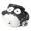 (Size) : Approx. Width 9.5 x Depth 9.5 x Heirht 6.5 cm / 3.74 x 3.74 x 2.55 inch

(Material) : Pottery

(Origin) : Made in Japan / Shigaraki yaki

(Condition) : Brand new

(Note) :

"A Breath with You"
[Animal Figurine]
A moment spent lazily in the afternoon in the soft sunlight.
When our eyes meet, my heart relaxes. Just having that kind of healing nearby is enough.

"Puku Puku"
Each piece is handcrafted and hand-painted. They're meticulously crafted from simple clay and meticulously painted with decorative clay and iron.

What is Hechimon
The name is derived from the Shigaraki craftsman's word used to mean "a fancy thing".
Various shapes created by nature, and vessels with various expressions just like the individuality of each of us.
Rather than industrial products, it may be a feeling very close to agricultural products.
These vessels are made with a lot of playfulness and sincerity by experts who know the importance of [heterogeneity].

-Shigaraki ware-
Shigaraki ware is a pottery made in Shigaraki Town, Koka City, Shiga Prefecture. It is one of the six ancient kilns in Japan and is said to have a long history of more than 1200 years.
Shigaraki ware was designated as a traditional craft by the country in 1976.
It is a ceramic Shigaraki ware handed down untill today that is supported by a long history, culture and through traditional techniques.
One of the features, the surface of the vessel is rough and contains many fine stone grains. Along with the prosperity of the tea ceremony, it has been prized as a teaware.
Technology development corresponding to the demand was performed from the ease of processing, while leaving the unique “Wabi” and “Sabi” of Shigaraki ware, and pottery rooted in life has been made until today.

Pukupkuku Tanuki Shigaraki ware Racoon dog Black Female L Japense pottery JapanPukupkuku Tanuki Shigaraki ware Racoon dog Black Female L Japense pottery Japan