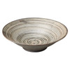 Shigaraki Ware Japanese pottery Round bowl Kobachi Uzushio Swirl Flower bowl