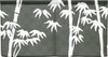 Noren Japanese door curtain 33.46x17.6 in polyester Bamboo pattern Japan