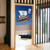 Noren Japanese door curtain 33.5x35.4 in polyester 7Lucky Gods Treasure Ship